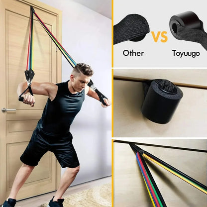 Elastic Resistance Band & Training Set - Ravar