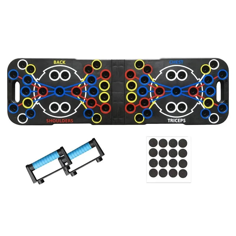 Multi-Function Push-Up Board – Home Gym Push-Up Bar System for Strength Training - Ravar