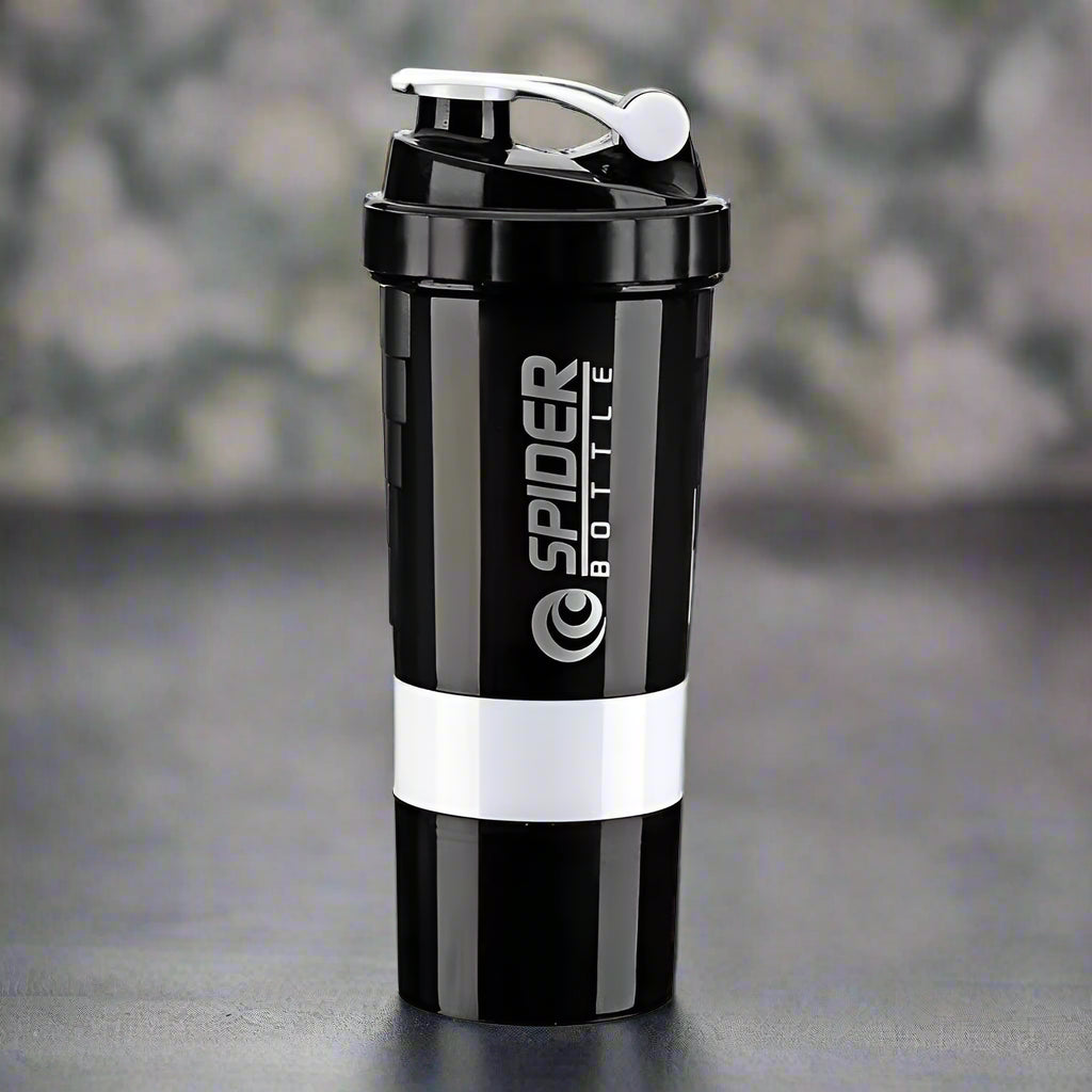 3-Layer Shaker Protein Bottle – The Ultimate Mixing Companion for Your Fitness Journey - Ravar