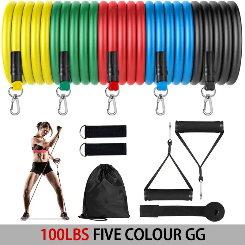 Beginner Fitness Resistance Bands – Lightweight & Portable Strength Training Equipment - Ravar