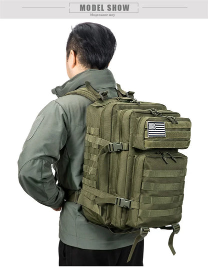 Tactical Backpacks Outdoor 45L Large Capacity - Ravar