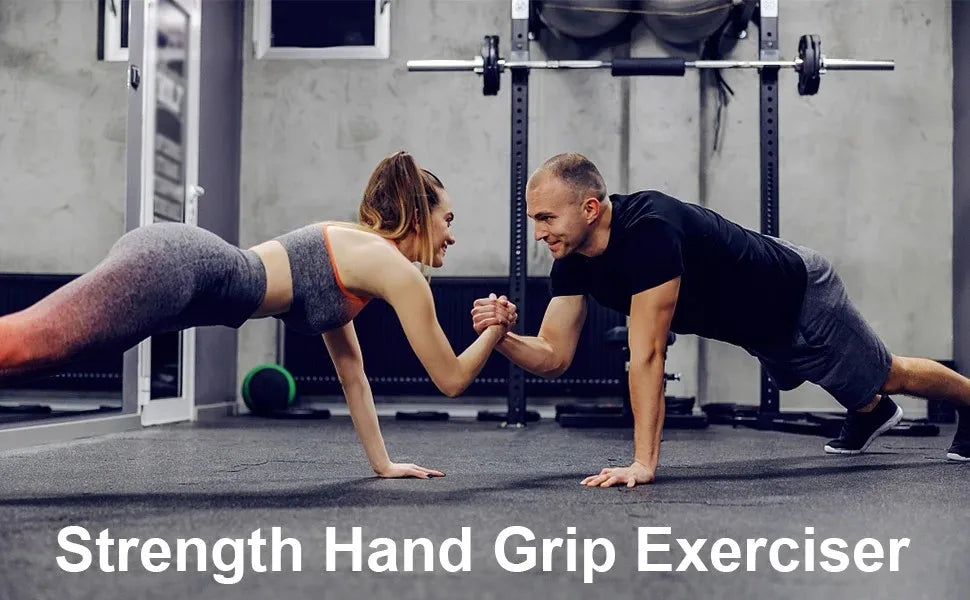 5-Piece Adjustable Hand Grip Strengthener Set for All Fitness Levels - Ravar