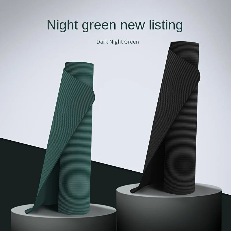 15/20mm Thick NBR Yoga Mat Moisture-proof Outdoor Non-Slip Durable Camping Picnic Mat 200x80cm Exercise Gym Fitness Workout - Ravar