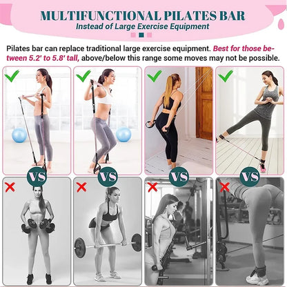 Home Workout Pilates Bar Kit - Ravar