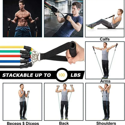 Beginner Fitness Resistance Bands – Lightweight & Portable Strength Training Equipment - Ravar