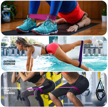1 to 5 Piece Resistance Bands Set – Versatile Fitness Bands for Strength & Flexibility - Ravar
