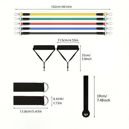 Beginner Fitness Resistance Bands – Lightweight & Portable Strength Training Equipment - Ravar