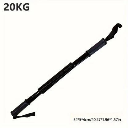 20–50kg Power Twister Arm Strength Bar – Adjustable Arm & Chest Workout Tool - Ravar