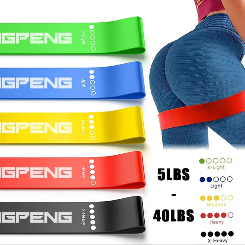 1 to 5 Piece Resistance Bands Set – Versatile Fitness Bands for Strength & Flexibility - Ravar