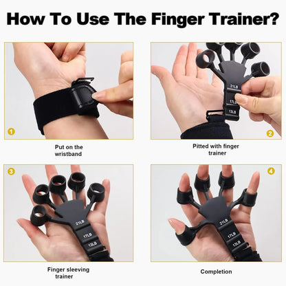 Grip Strength Trainer – Finger & Hand Exerciser for Strength & Flexibility - Ravar