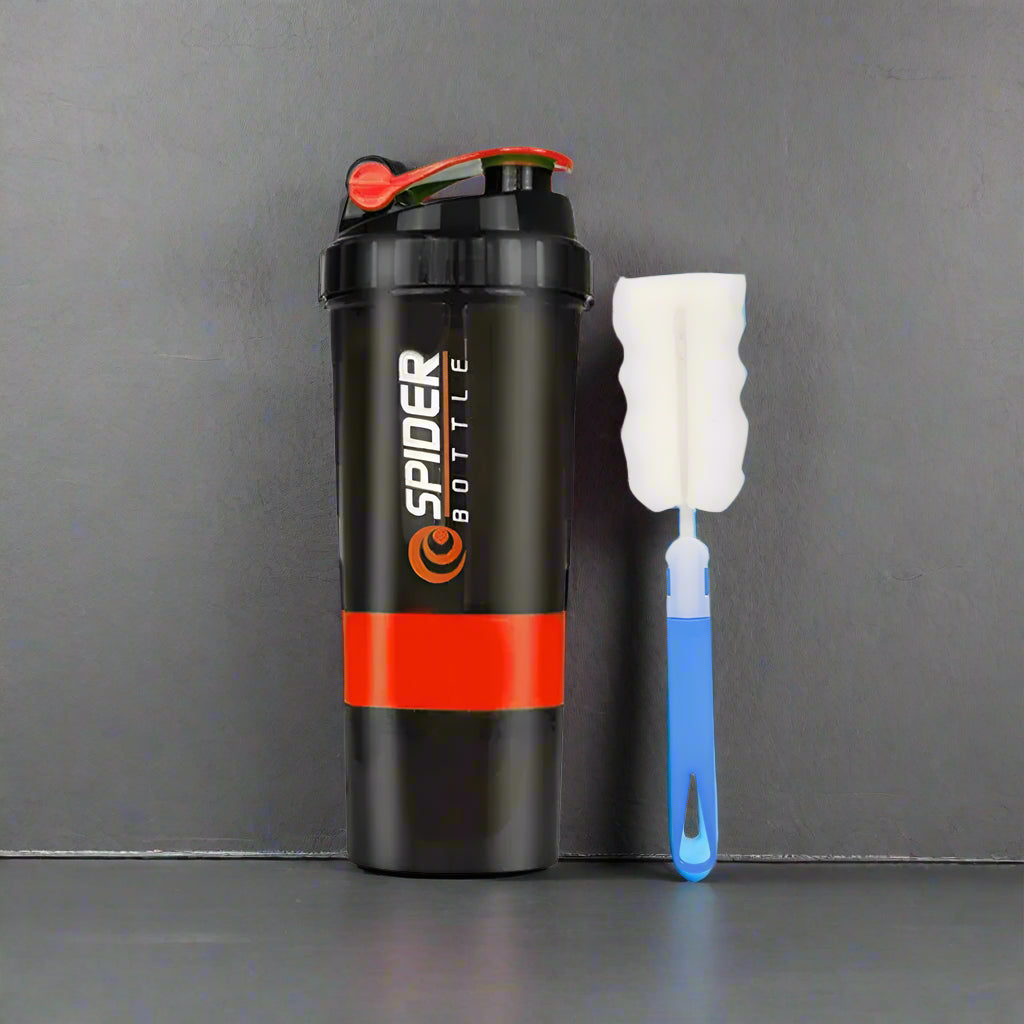 3-Layer Shaker Protein Bottle – The Ultimate Mixing Companion for Your Fitness Journey - Ravar