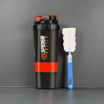 3-Layer Shaker Protein Bottle – The Ultimate Mixing Companion for Your Fitness Journey - Ravar