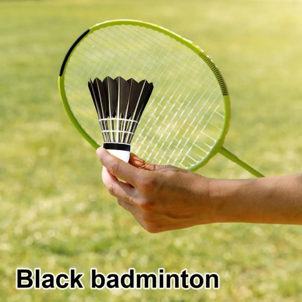 Duck Feather Badminton Shuttlecocks – Durable, High-Speed Birdies for Training & Competitive Play (3/6/12 Pack) - Ravar