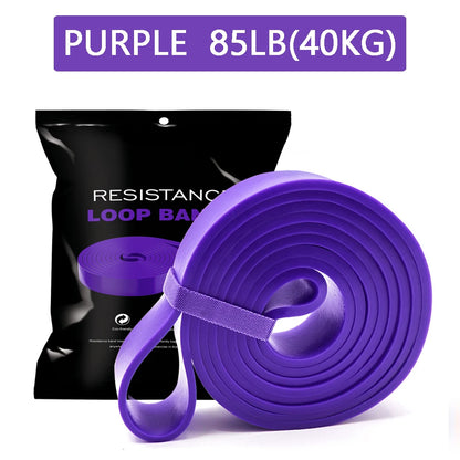 Latex Resistance Bands Pull Up Gym Home Fitness Rubber Expander Loop Strength Assist Workout Training Equipment - Ravar