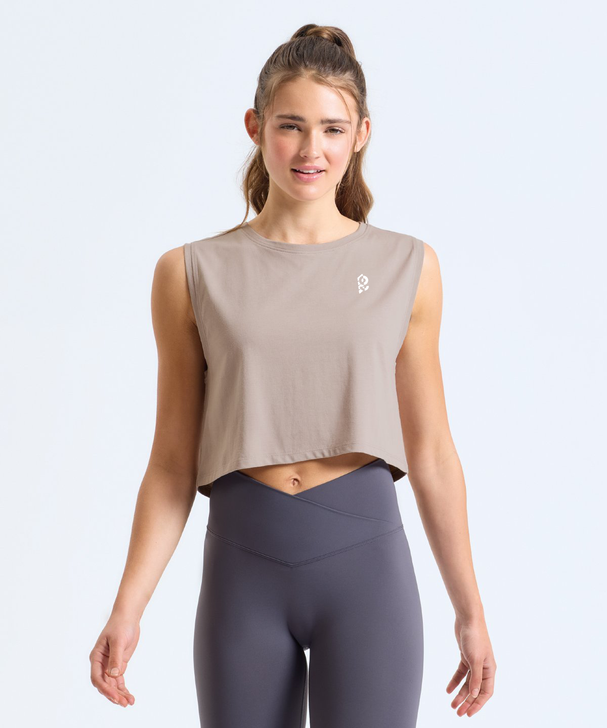Ravar - Womens Cropped Performance Tank Top - Ravar