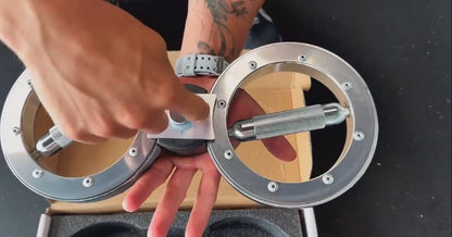 Compact Power Bar Arm Exerciser – Upper Body Strength Trainer for Home & Travel